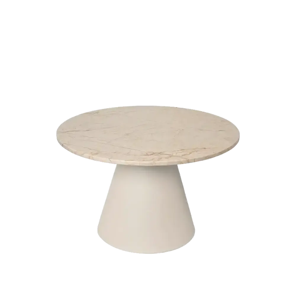 Broste Copenhagen Tavolo Miro Ø75cm beige