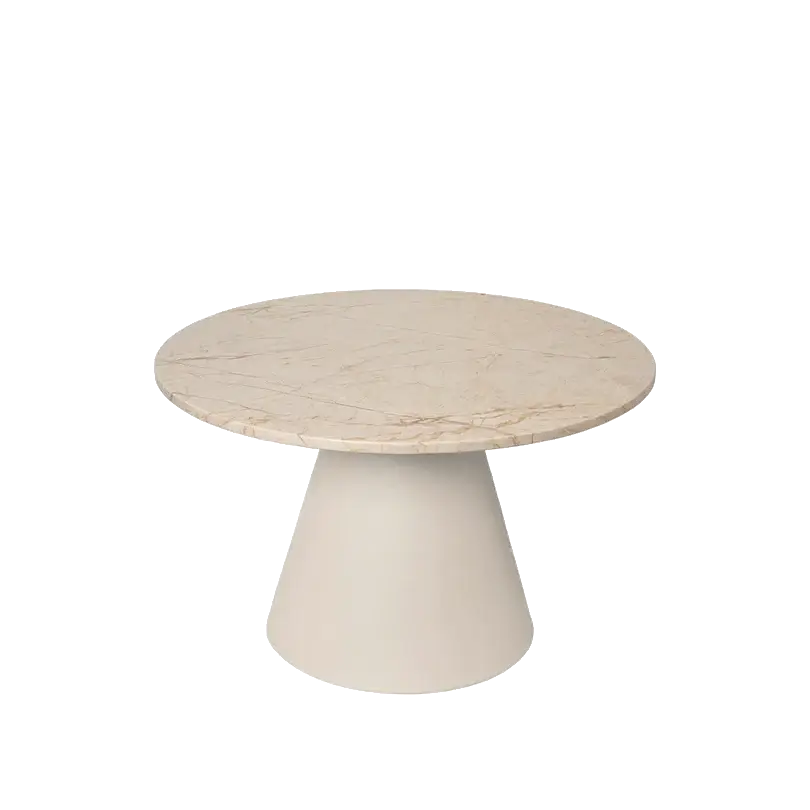 Broste Copenhagen Miro bord Ø75cm beige
