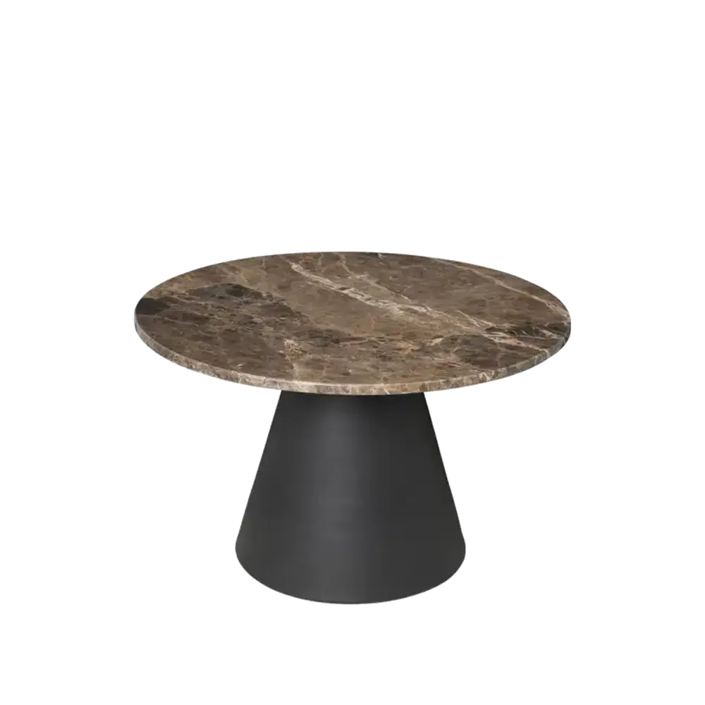 Broste Copenhagen Table Miro Ø75cm noire