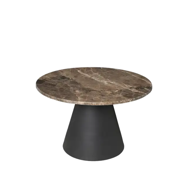 Broste Copenhagen Miro Tisch Ø75cm schwarz