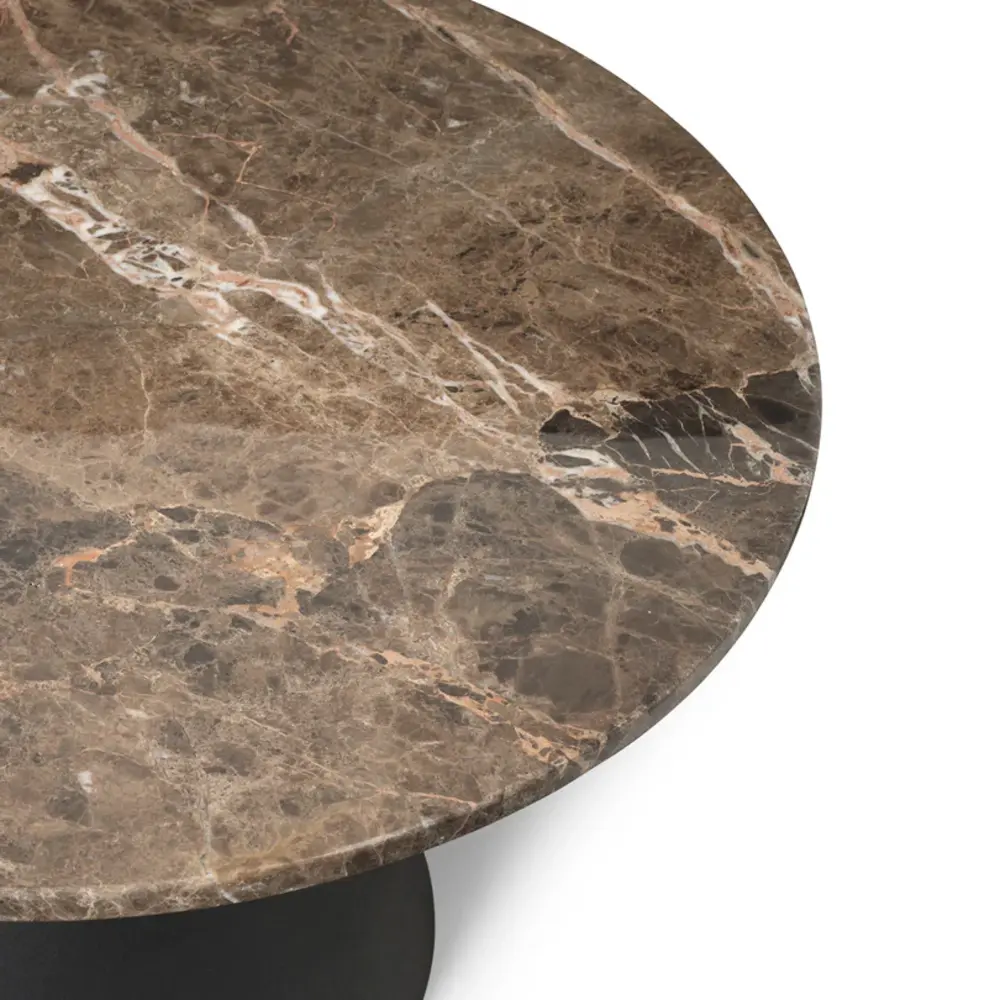 Broste Copenhagen Mesa Miro Ø75cm negra