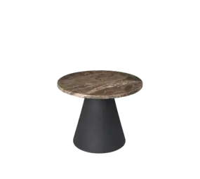 Broste Copenhagen Miro tafel Ø49cm zwart