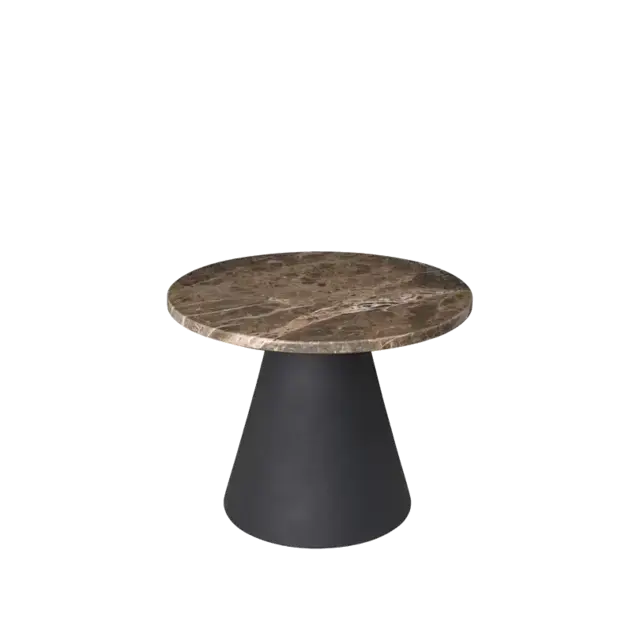 Broste Copenhagen Miro Tisch Ø49cm schwarz