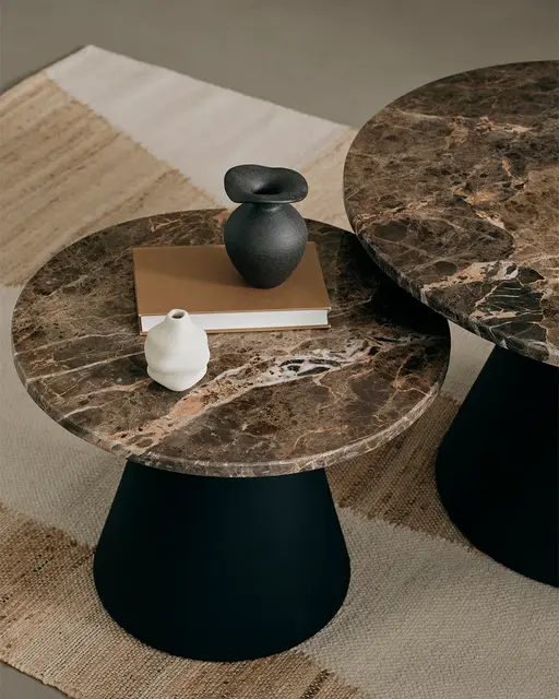 Broste Copenhagen Miro bord Ø49 cm svart