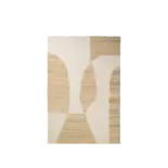 Broste Copenhagen Lumi vloerkleed naturel/wit 140x200cm