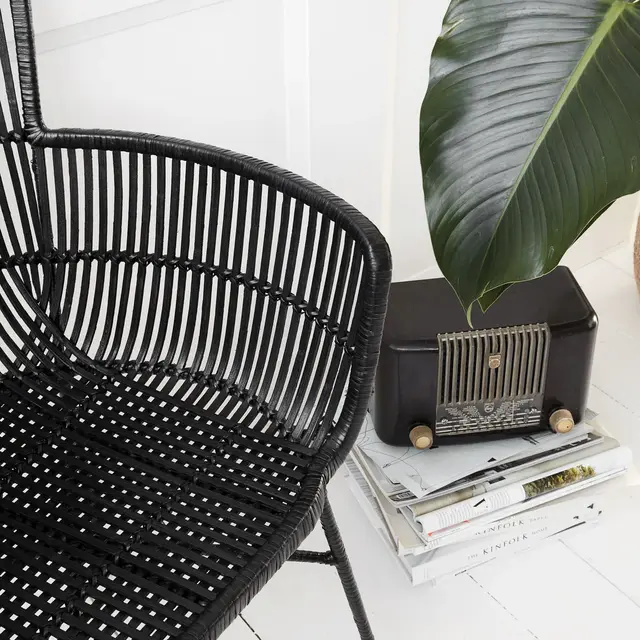 House Doctor Cuun chair black - 204300302