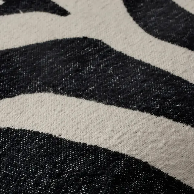 Broste Copenhagen Pouf zebrato