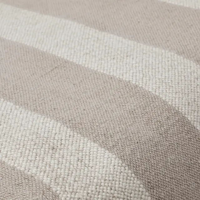 Broste Copenhagen Sigrid pouf gray/beige