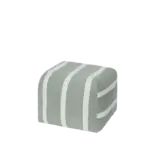 Broste Copenhagen Puf Sigrid beige/verde