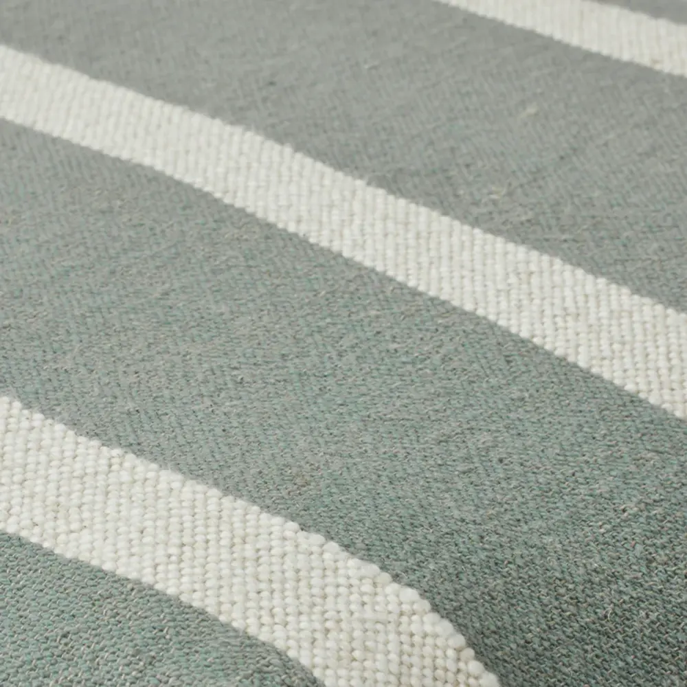 Broste Copenhagen Pouf Sigrid beige/verde