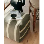 Broste Copenhagen Puf Sigrid beige/verde