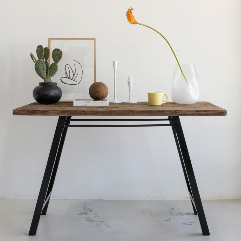 Urban Nature Culture Escritorio hecho de madera reciclada