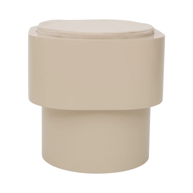 Urban Nature Culture Beistelltisch/Hocker in hellem Khaki Urban Nature Culture Beistelltisch/Hocker in hellem Khaki