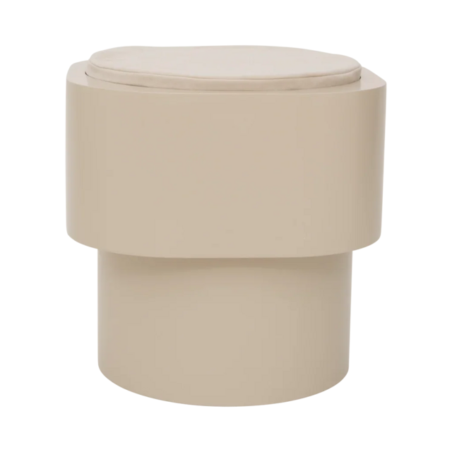 Urban Nature Culture Tavolino/pouf color kaki chiaro Urban Nature Culture Tavolino/pouf color kaki chiaro