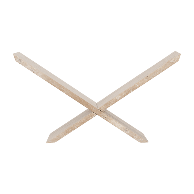 Urban Nature Culture Soporte para libros de travertino