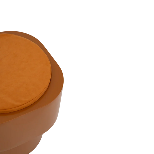 Urban Nature Culture Tabouret bijzettafel/poef adobe