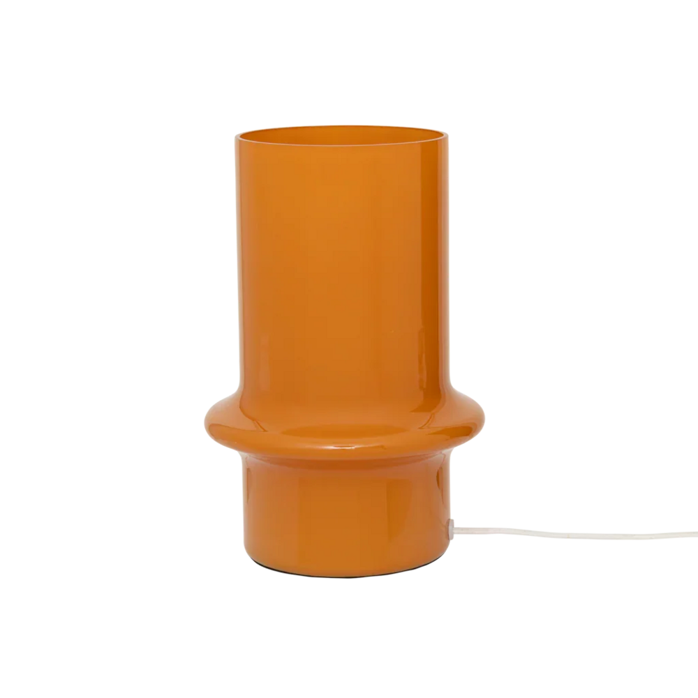 Urban Nature Culture Lámpara de mesa Shai color naranja dorado