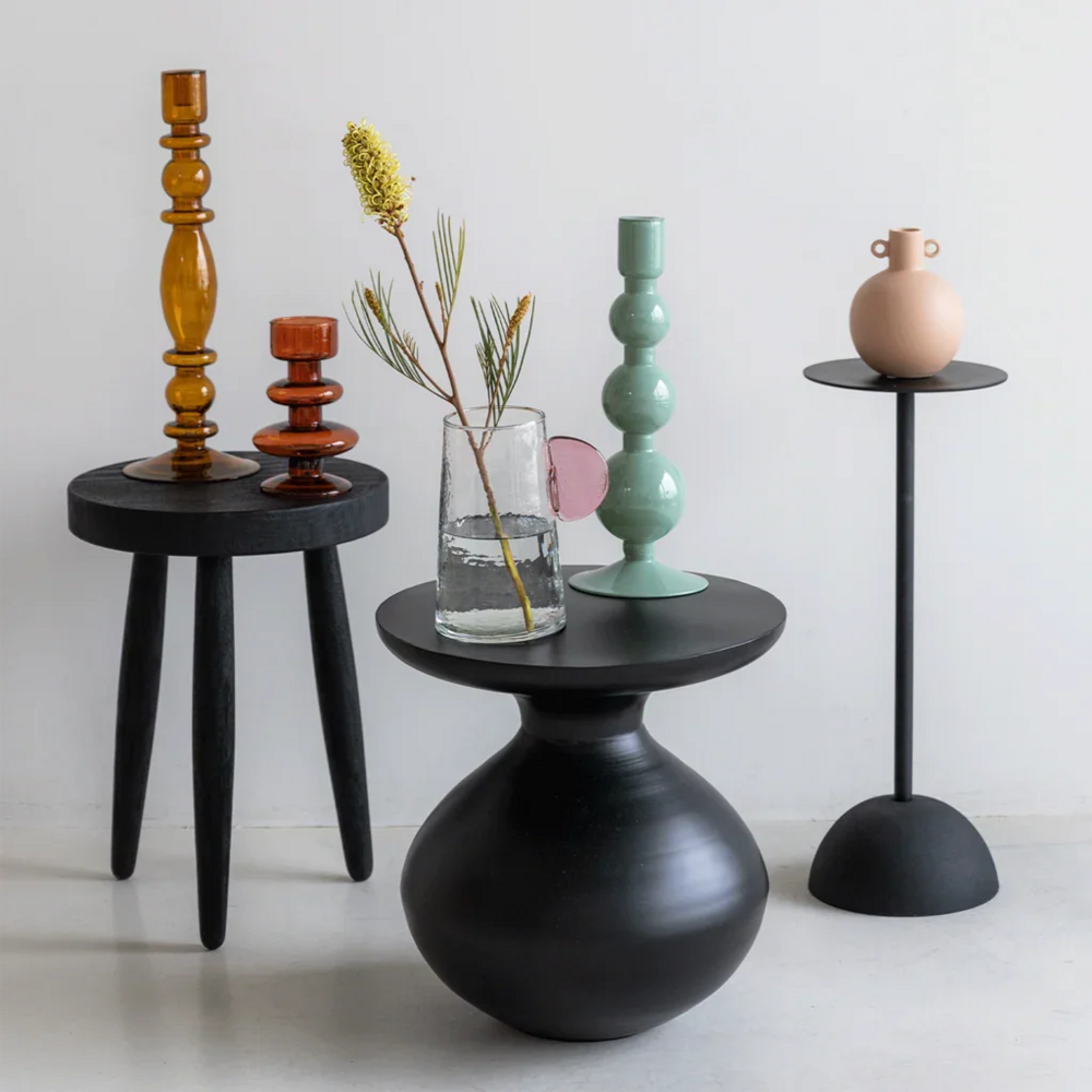 Urban Nature Culture Table d'appoint noire S