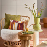 Urban Nature Culture Kedi cushion evergreen sprig