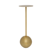 Urban Nature Culture Mesita auxiliar dorada M