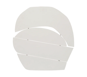 Urban Nature Culture Wood block wall decoration off white Urban Nature Culture Wood block wall decoration off white