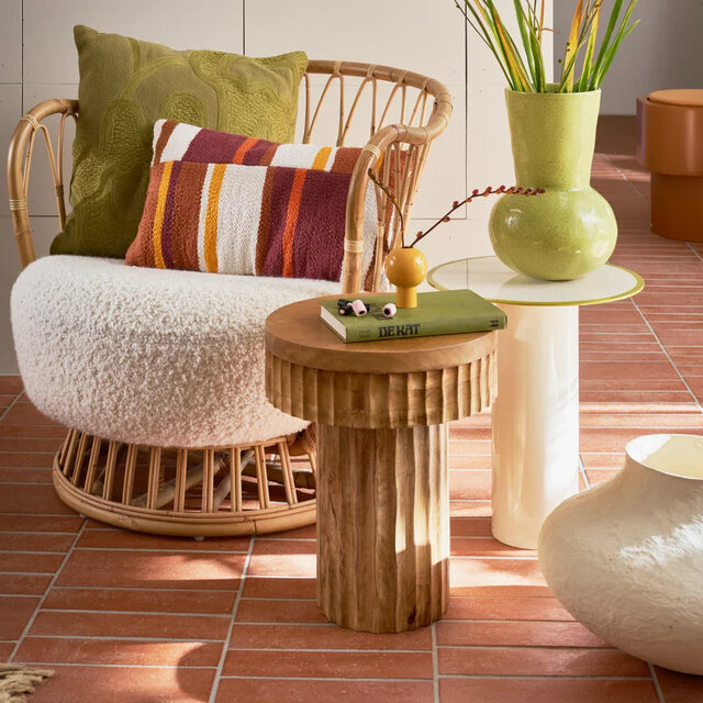 Urban Nature Culture Tiro side table almond milk Urban Nature Culture Tiro side table almond milk