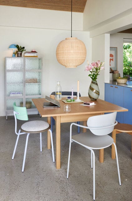 Hubsch Arch chair light gray - 141905