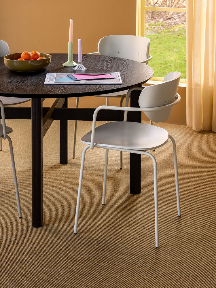 Hubsch Arch chair light gray - 141905