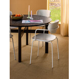 Hubsch Arch chair light gray - 141905