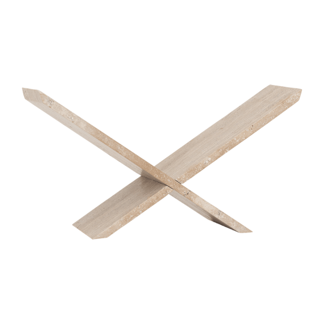 Urban Nature Culture Porta libri in travertino