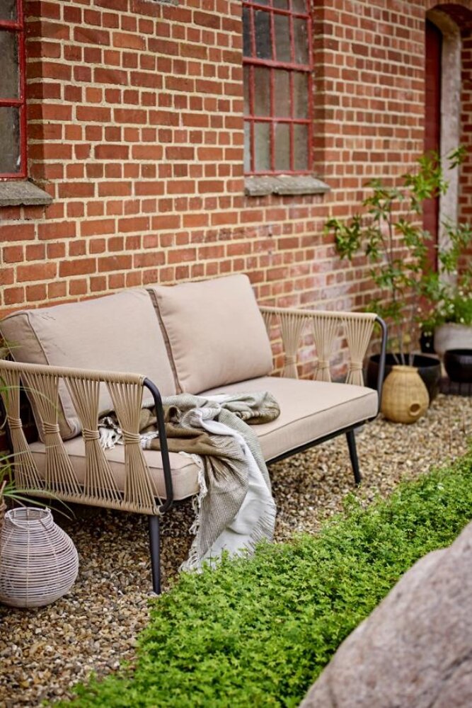 Bloomingville Pavone bench brown - 82064371 Bloomingville Pavone bench brown - 82064371