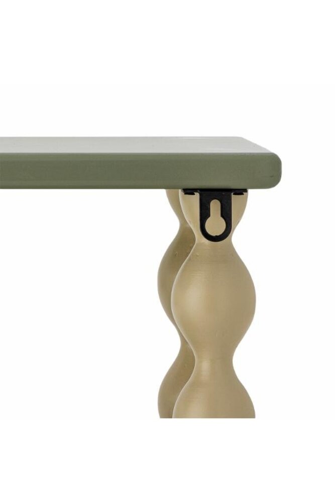 Bloomingville Mini Bibiola wall shelf green