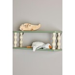 Bloomingville Mini Bibiola wandplank groen