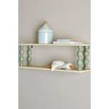 Bloomingville Mini Bibiola wall shelf green 80x26x20cm