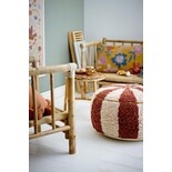 Bloomingville Mini Pouf Charoline marrone