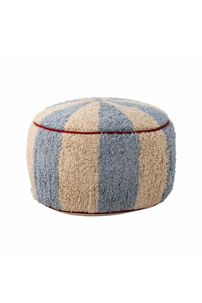 Bloomingville Mini Charoline puf blå