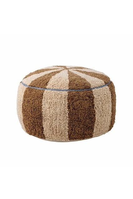 Bloomingville Mini Charoline puf brun/beige Bloomingville Mini Charoline puf brun/beige