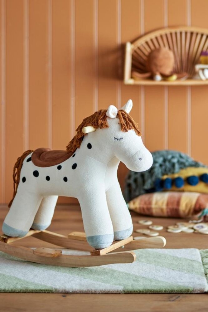 Bloomingville Mini Cavallo a dondolo Merlen
