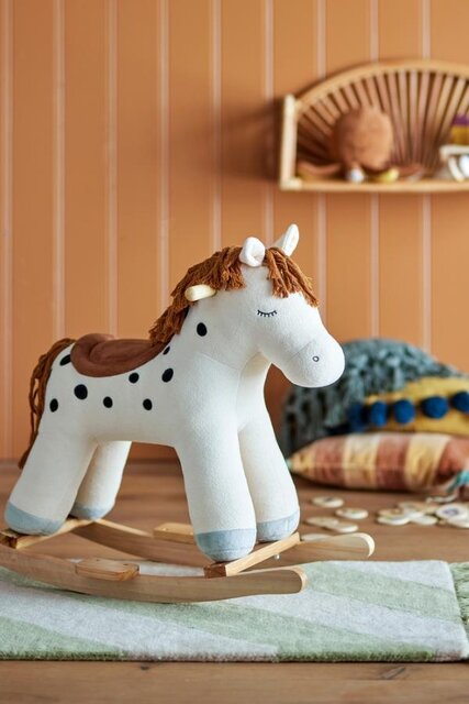 Bloomingville Mini Cavallo a dondolo Merlen