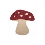 Bloomingville Mini Tapis champignon rouge
