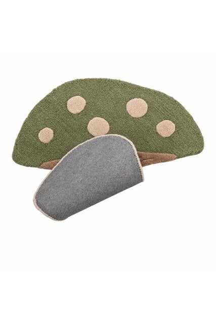 Bloomingville Mini Tapis vert champignon