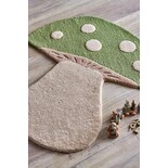 Bloomingville Mini Mushroom rug green Bloomingville Mini Mushroom rug green