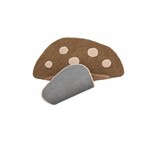 Bloomingville Mini Tappeto a forma di fungo marrone Bloomingville Mini Tappeto a forma di fungo marrone