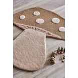 Bloomingville Mini Tapis champignon marron