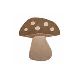 Bloomingville Mini Mushroom rug brown