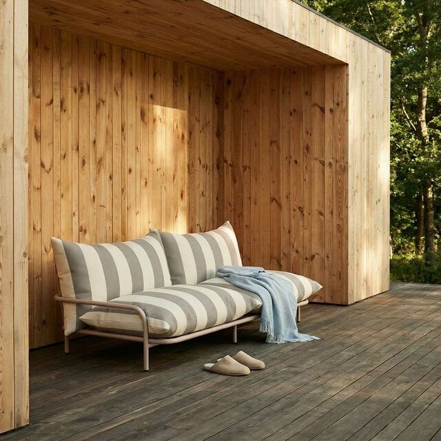 SACKit Mollis loungesofa 2-seters sofa olivengrønn SACKit Mollis loungesofa 2-seters sofa olivengrønn