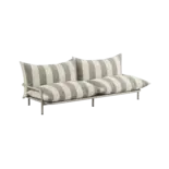 SACKit Divano lounge Mollis a 2 posti, colore oliva