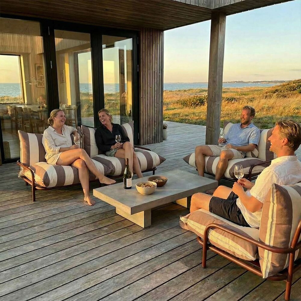 SACKit Mollis lounge stoel chestnut SACKit Mollis lounge stoel chestnut