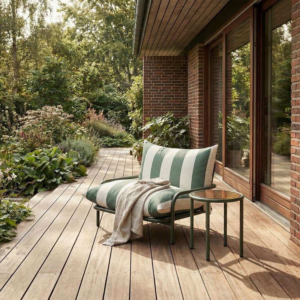 SACKit Poltrona lounge Mollis color oliva