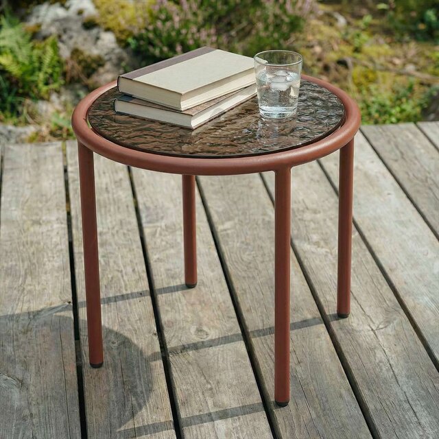 SACKit Mollis side table chestnut